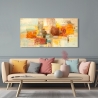 Moderner abstrakter Kunstdruck auf Leinwand Luci d'estate Lucas Sales