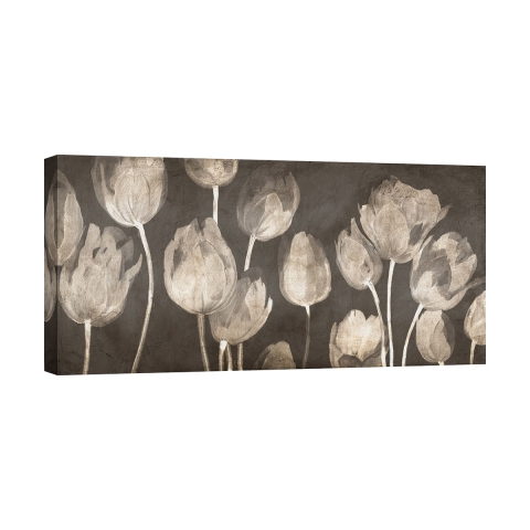 Moderne Leinwanddruck "Washed Tulips" von Luca Villa mit Tulpenmotiv Aktion