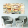 Abstraktes geometrisches Wandbild auf Leinwand Caleidoscopio Lucas Verkauf