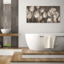 Moderne Leinwanddruck "Washed Tulips" von Luca Villa mit Tulpenmotiv Sales