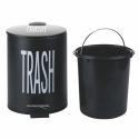 Mülleimer mit Pedal und herausnehmbarem 3l-Eimer Trash Bigismore Verkauf