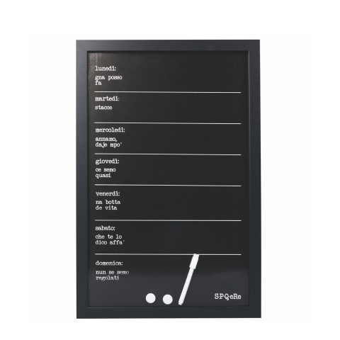 Magnetische Wochenplan-Wandtafel 60x40 Week SPQeRe Aktion