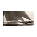 Wandbild Segelboot Vintage J Class Sailboat, 1934 Edwin Levick Aktion