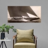 Wandbild Segelboot Vintage J Class Sailboat, 1934 Edwin Levick Sales