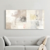 Abstraktes Beige-Weiße Leinwanddruckbild Natural Ludwig Maun Sales