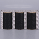 Set aus 3 Küchenbehältern aus Keramik mit Deckel Shade of Shape Geometrie Kosten