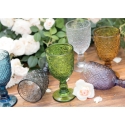 Set aus 6 farbigen Gläsern im exotischen Design Marrakech Angebot