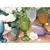 Set aus 6 farbigen Gläsern im exotischen Design Marrakech Angebot