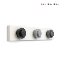 LEGO Wandgarderobe mit 3 bunten Haken Sales