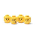 LEGO Kopf Aufbewahrungsbox Mini Set 4, stapelbar Verkauf