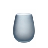 Set blaue Gläser aus Glas, Eiseffekt, 600ml, Happy Hour Ocean Rabatte