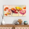 Buntes Blumenbild Leinwanddruck Nel vento Luigi Florio Verkauf