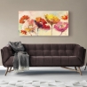 Buntes Blumenbild Leinwanddruck Nel vento Luigi Florio Sales