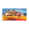 Leinwandbild Landschaft Küste Dorf am Meer Luigi Florio Angebot