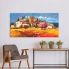Leinwandbild Landschaft Küste Dorf am Meer Luigi Florio Verkauf