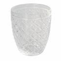 Set mit 6 Wassergläsern aus transparentem, farbigem Glas in Grau Castle Stone Rabatte
