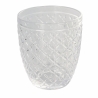 Set mit 6 Wassergläsern aus transparentem, farbigem Glas in Grau Castle Stone Rabatte