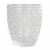 Set mit 6 Wassergläsern aus transparentem, farbigem Glas in Grau Castle Stone Maße
