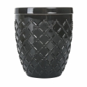 Set mit 6 Wassergläsern aus transparentem, farbigem Glas in Grau Castle Stone Kauf