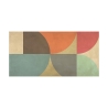 Abstraktes geometrisches Leinwandbild Supergraphics Sandro Nava Angebot