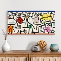 Abstraktes Gemälde auf Leinwanddruck Rich Harbour Paul Klee Verkauf