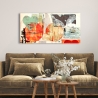 Leinwanddruck modernes abstraktes Bild Pop Love 1 Peter Winkel Verkauf