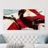 Moderne zeitgenössische Kunstdruck auf Leinwand Ride the Tiger Jim Stone Sales