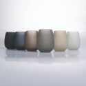 Set aus 6 Trinkgläsern 600ml grau Happy Hour Stones Verkauf