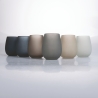 Set aus 6 Trinkgläsern 600ml grau Happy Hour Stones Verkauf