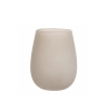 Set 6 Tischgläser tropfenförmig 600ml grau Happy Hour Stones Sales