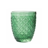 Set von 6 Trinkgläsern aus transparentem grünem Glas Castle Greenery Angebot
