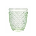Set von 6 Trinkgläsern aus transparentem grünem Glas Castle Greenery Rabatte
