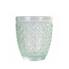 Set von 6 Trinkgläsern aus transparentem grünem Glas Castle Greenery Lagerbestand
