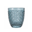 Set mit 6 Tischgläsern aus klarem, blauem Glas Castle Ocean Angebot