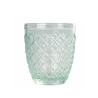 Set mit 6 Tischgläsern aus klarem, blauem Glas Castle Ocean Lagerbestand