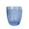 Set mit 6 Tischgläsern aus klarem, blauem Glas Castle Ocean Auswahl