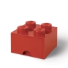 LEGO Brick Schubladenbox mit 4 Knöpfen 