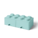 LEGO Aufbewahrungsbox in Ziegelsteinform mit 2 Schubladen 8 Noppen Kosten