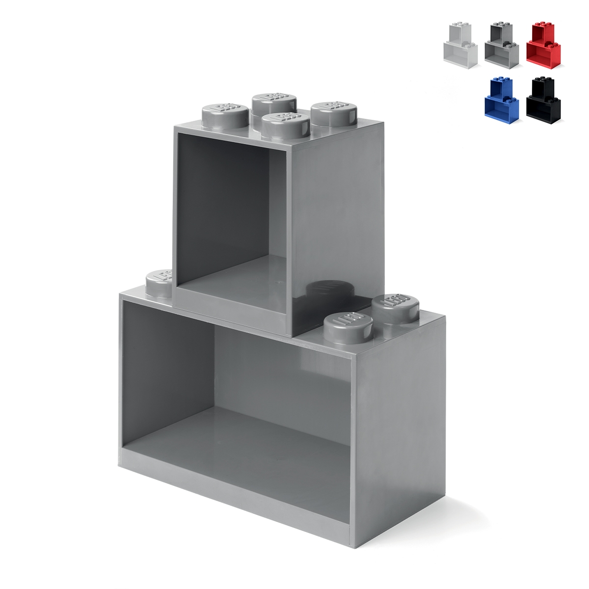 Modulare stapelbare Aufbewahrungsregale LEGO Brick Shelf Set 4+8 Angebot Modulare stapelbare Aufbewahrungsregale LEGO Brick Shelf Set 4+8 Angebot