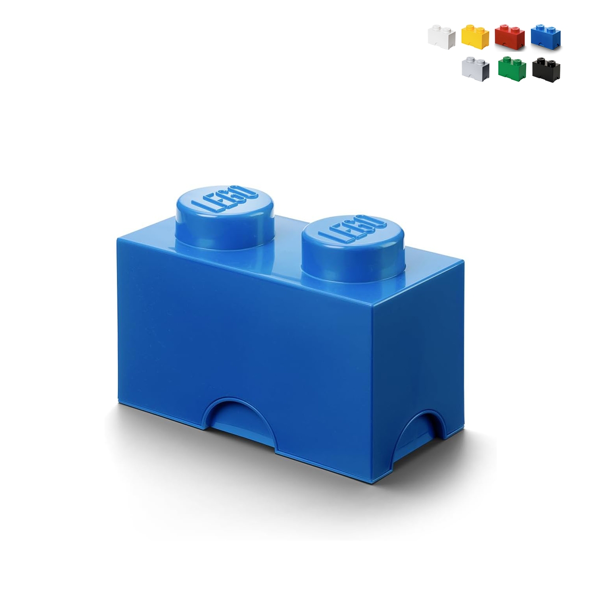LEGO Brick rechteckiger stapelbarer Behälter mit 2 Noppen Kauf