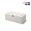 LEGO Desk Drawer 8 Noppen Aufbewahrungsbox mit Schublade Aktion