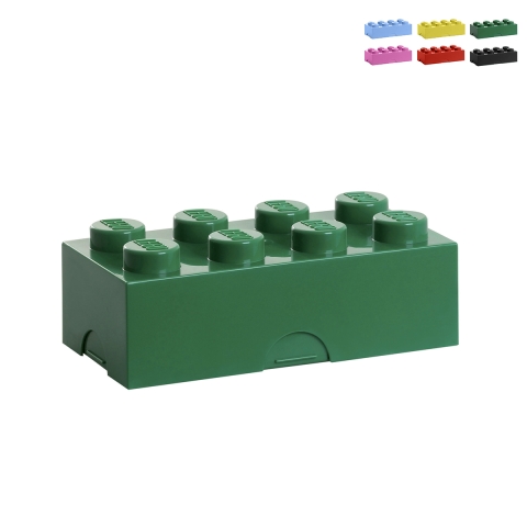 LEGO Lunch Box Stapelbare Brotdose im Baustein-Design Aktion