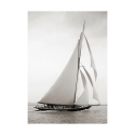 Leinwandbild Segelboot Vintage Schwarz-Weiß Britannia Angebot