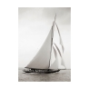 Leinwandbild Segelboot Vintage Schwarz-Weiß Britannia Angebot