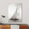 Leinwandbild Segelboot Vintage Schwarz-Weiß Britannia Verkauf
