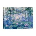 Impressionistisches Gemälde auf Leinwand Waterlilies Claude Monet Aktion