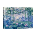 Impressionistisches Gemälde auf Leinwand Waterlilies Claude Monet Aktion