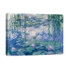 Impressionistisches Gemälde auf Leinwand Waterlilies Claude Monet Aktion