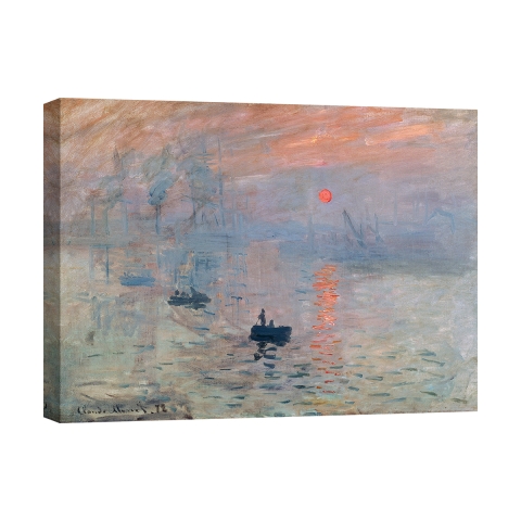 Leinwanddruck "Impression, Sonnenaufgang" von Claude Monet Aktion