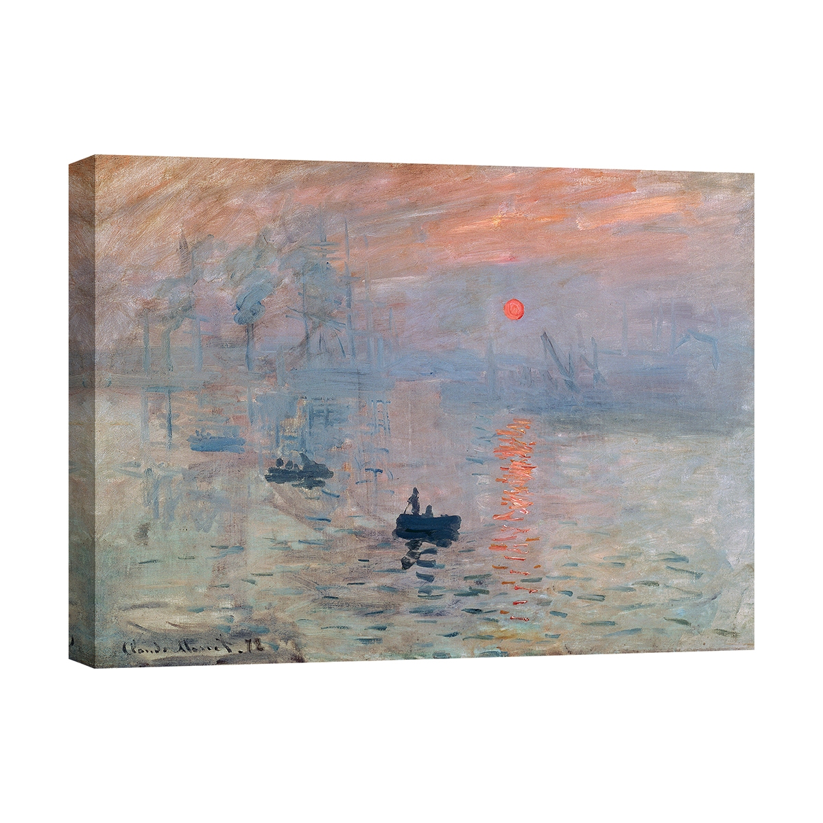 Leinwanddruck "Impression, Sonnenaufgang" von Claude Monet Aktion Leinwanddruck "Impression, Sonnenaufgang" von Claude Monet Aktion